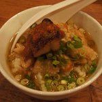 炭火焼ジンギスカン ポッケ - タレ入れて出来上がり