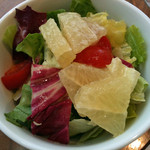京橋千疋屋 フルーツパーラー - サラダ(グレープフルーツ）