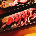 ジンギスバル まーさん - ラムハツ@760円