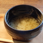 SAGAN - おばんざい定食のお味噌汁