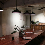 北出食堂 - ２F のテーブル