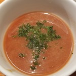 麺屋 六感堂 - 冷製トマト牡蠣ざる