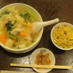 横浜中華街 揚州飯店 - Aランチ　650円