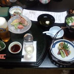 花鐘亭 はなや - 夕食　部屋で　【　２０１１年７月　】