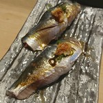 名代 駒寿司 - イワシ握り