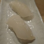 名代 駒寿司 - あまてかれい握り