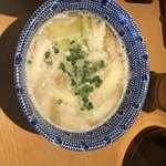 麺匠 清兵衛 - つけ麺スープ！濃いですが、辛くも、しょっぱいわけでなく、マイルド〜。