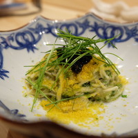 はらまさ - キャビアが載った温そうめん