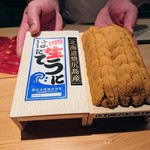 鮨 さかい - 羽立水産の焼尻島のウニ