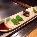 鉄板焼 徳吉 - 焼き野菜