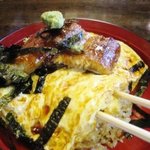 舟屋 - 出し巻きうな丼（並）　肝吸い付　1,290円