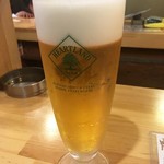 線香花火 - キリン「ハートランド」480円也。