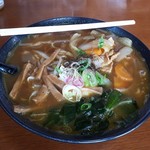 笹の - カレー味ラーメン大盛り