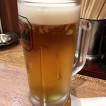 春田屋 - 「生ビール」420円也。