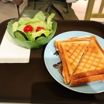 カフェ ロロパパ - チーズホットサンド