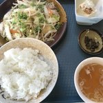 浅間らーめん - 野菜炒め定食