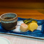 Futabazushi - 前菜の小鉢