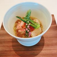 ラ メゾン ヒトトキ - 焼きナスと茗荷の冷たいロワイヤル