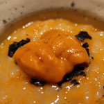 すし宮川  - 根室のバフンウニのウニご飯にはとろけました。