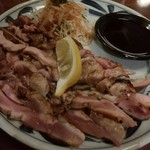 包丁人よしのり - 薩摩地鶏のタタキ
