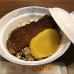 Tsuruga Yoroppa Ken - 夜もお土産のカツ丼 =(^.^)=
