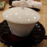 鮨まつい - 梅の茶碗蒸し