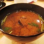 鮨まつい - シジミのお味噌汁