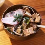 はりけんらーめん - ねぎチャーシュー丼  ¥300-