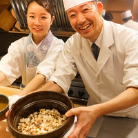 麻布十番 ふくだ - あわびご飯肝かけ