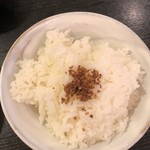 とんかつあさくら - ふりかけも美味しい