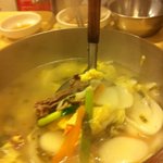 モイセ - トッポギを薄切りにした餅が入ってるスープ
