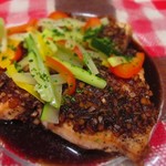 ビストロ アオキ - カジキマグロのパルサミコソース