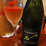 ビストロ アオキ - ランブルスコ アマービレ ドン ジュセッぺ　 ビアンコ