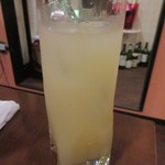 ビストロ アオキ - グレープフルーツジュース