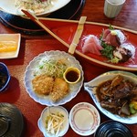 うおまさ - 日替わり1800円(税抜き)