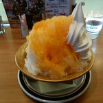 コメダ珈琲店 - 「マンゴーソフトかき氷」