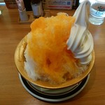 コメダ珈琲店 - 「マンゴーソフトかき氷」