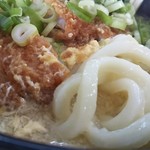 さぬきうどん 八兵衞 - カツうどんの麺