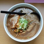 弐代目 麺蔵 永久 美唄style - 炙り醤油角煮ラーメン950円