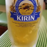 Kicchin Koatto - 生ビール　450円。冷え冷えです。