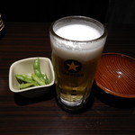 Yamano Saru - ビールとお通し