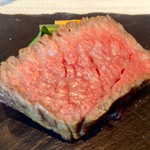 ＬＥ ＣＯＵＰＬＥ ＤＡＴＥ - 飛騨牛のイチボのアップ。