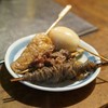 三河屋 - 料理写真:信太巻き・玉子・牛すじ・糸コン