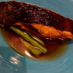 博多ちかっぱ食堂 どげん - カレイ煮付け(本日のサービス品)100円