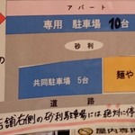 麺や 結 - 駐車場案内