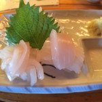 あかちょうちん - 大将お薦めの烏賊刺し(880円)