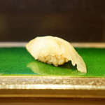 鮨駒 - 鮃の昆布〆