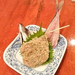 蔵んち - 鯵のなめろう