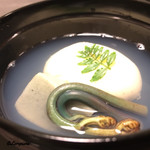 御料理 寺沢 - 蛤真薯 蛤出汁の椀物