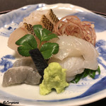 御料理 寺沢 - 真子鰈と焼霜造の鮎魚女